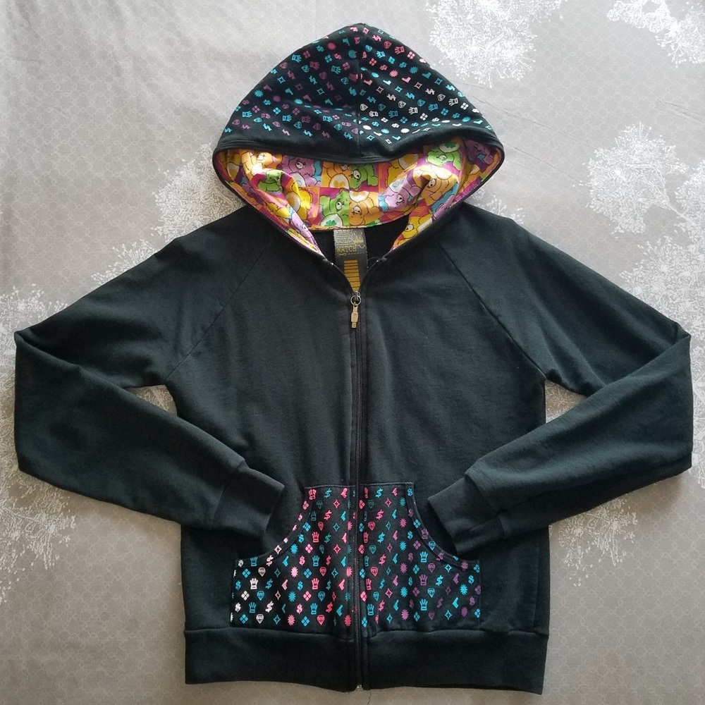 American Apparel x FreeGoldWatch zip hoodie jacket